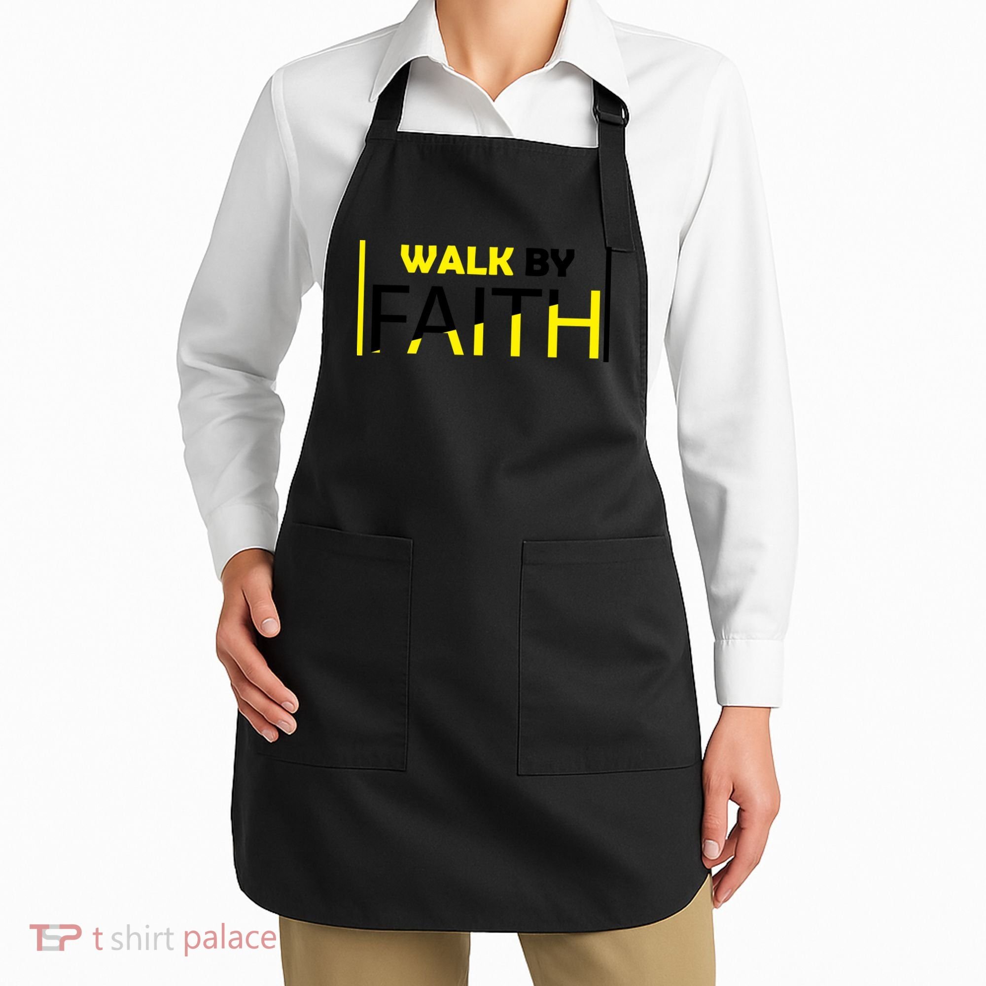 Walk By Faith Apron