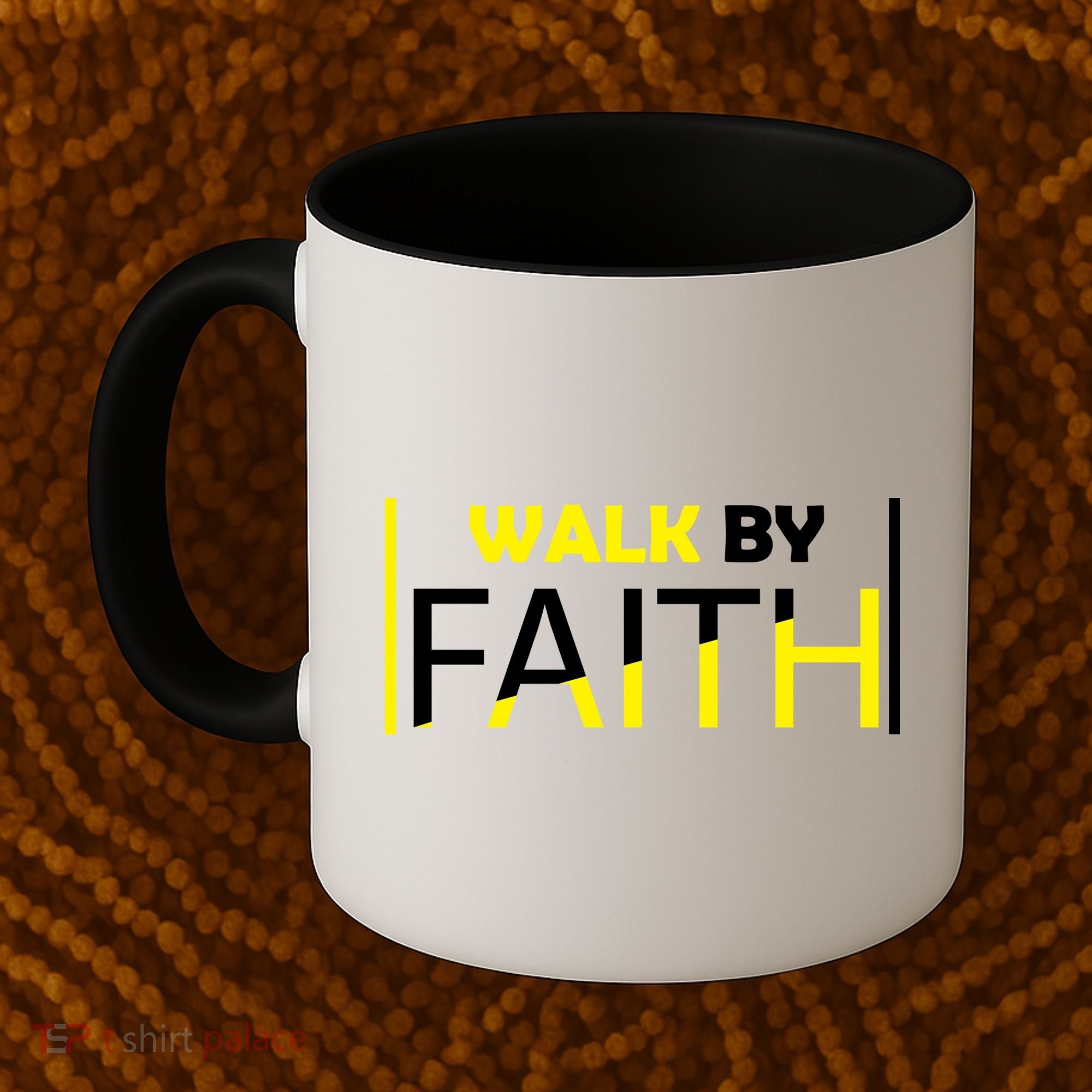 Walk By Faith Coffee Mug