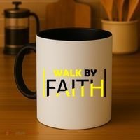 Walk By Faith Coffee Mug thumb 4