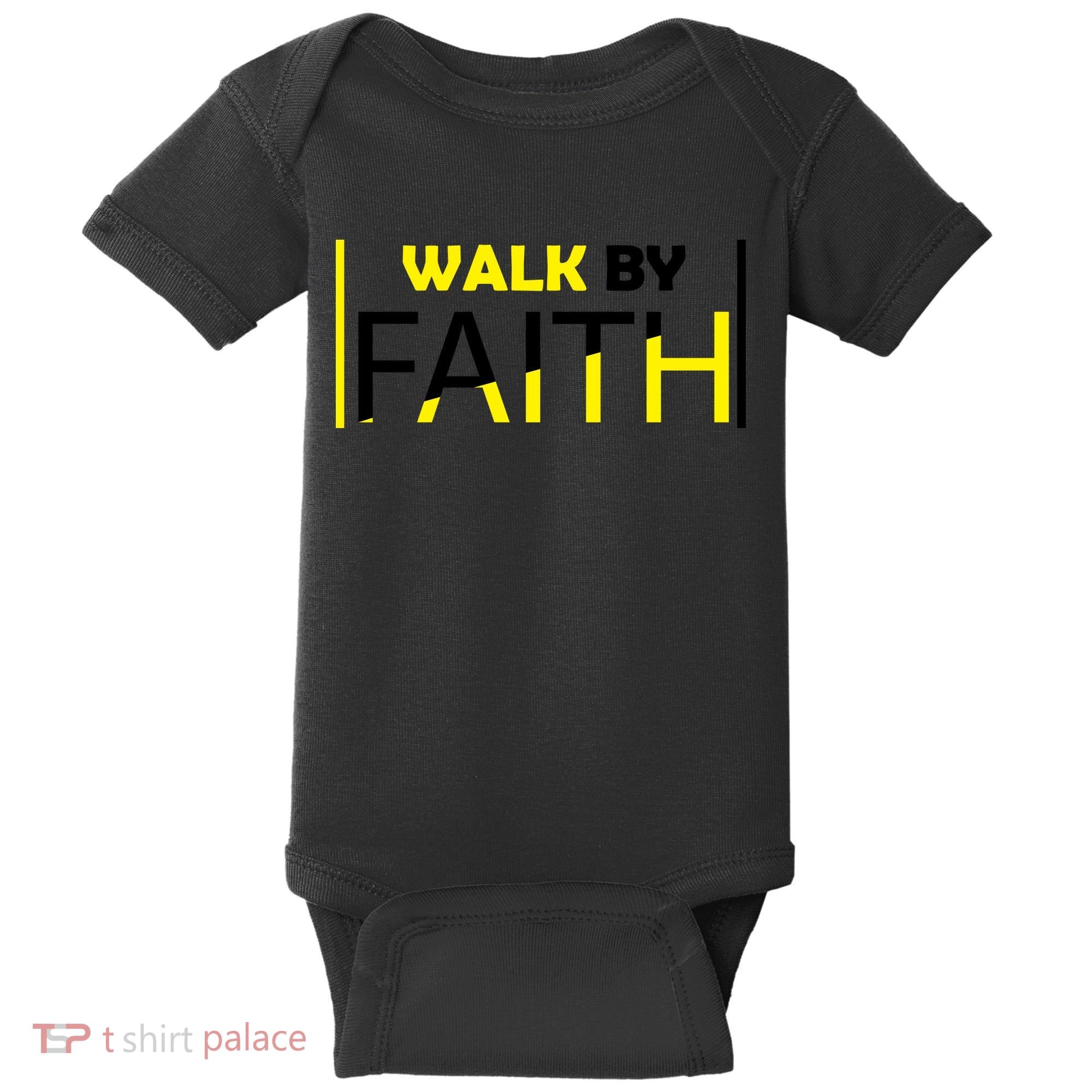 Walk By Faith Baby Bodysuit