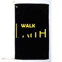 Walk By Faith Golf Towel thumb 0