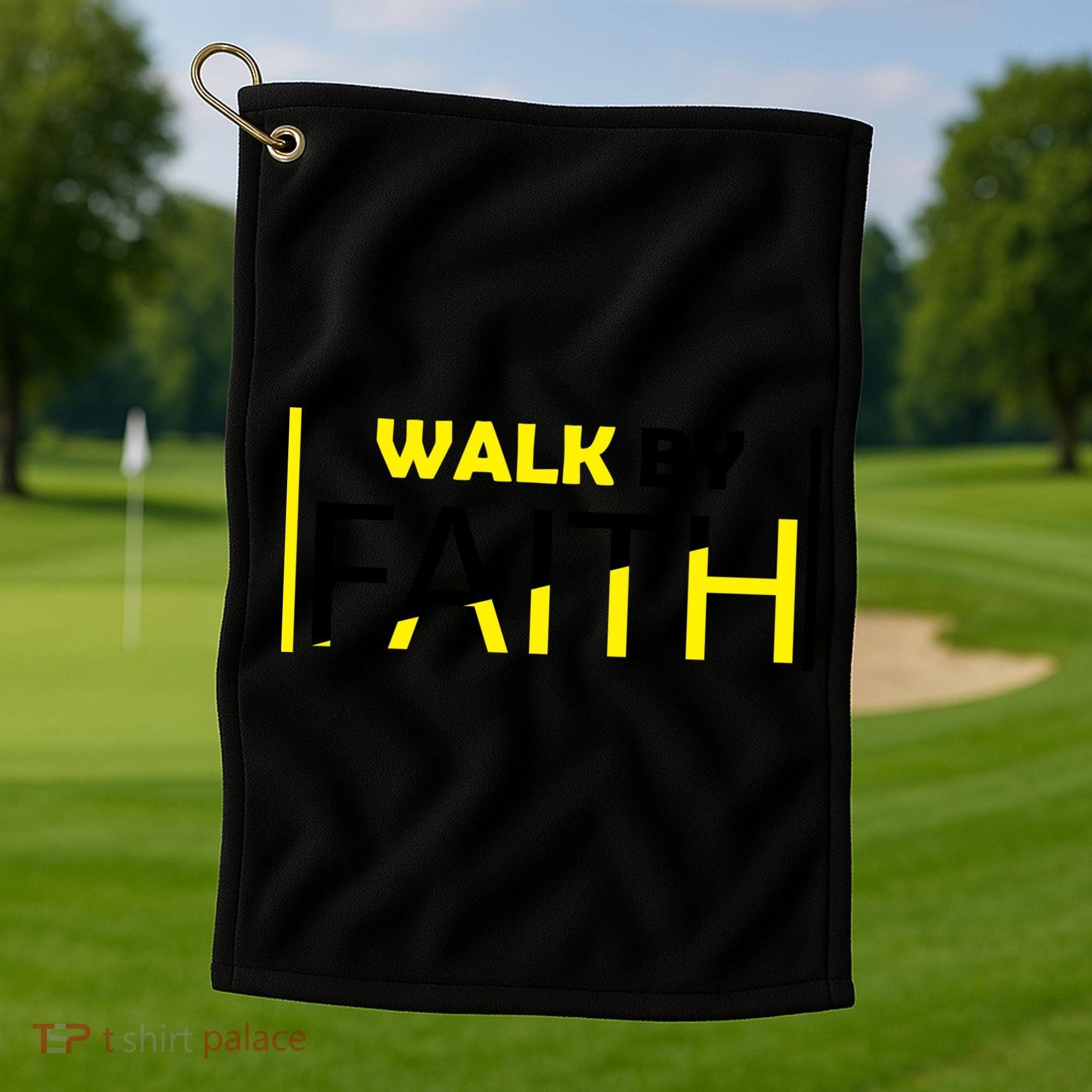 Walk By Faith Golf Towel