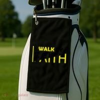 Walk By Faith Golf Towel thumb 2