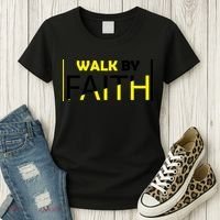 Walk By Faith Women's T-Shirt thumb 3