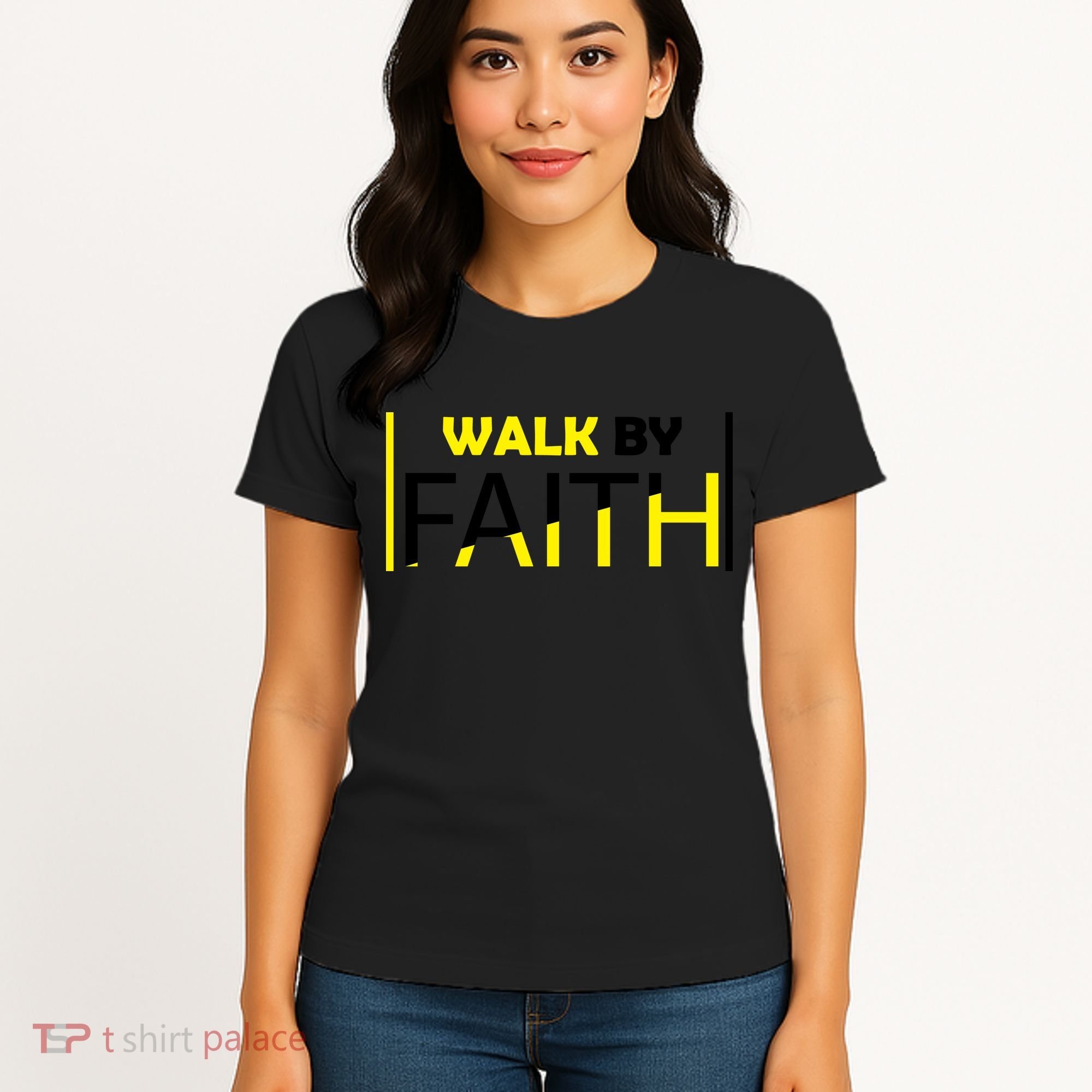 Walk By Faith Women's T-Shirt