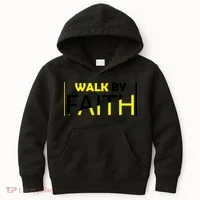Walk By Faith Kids Hoodie thumb 0