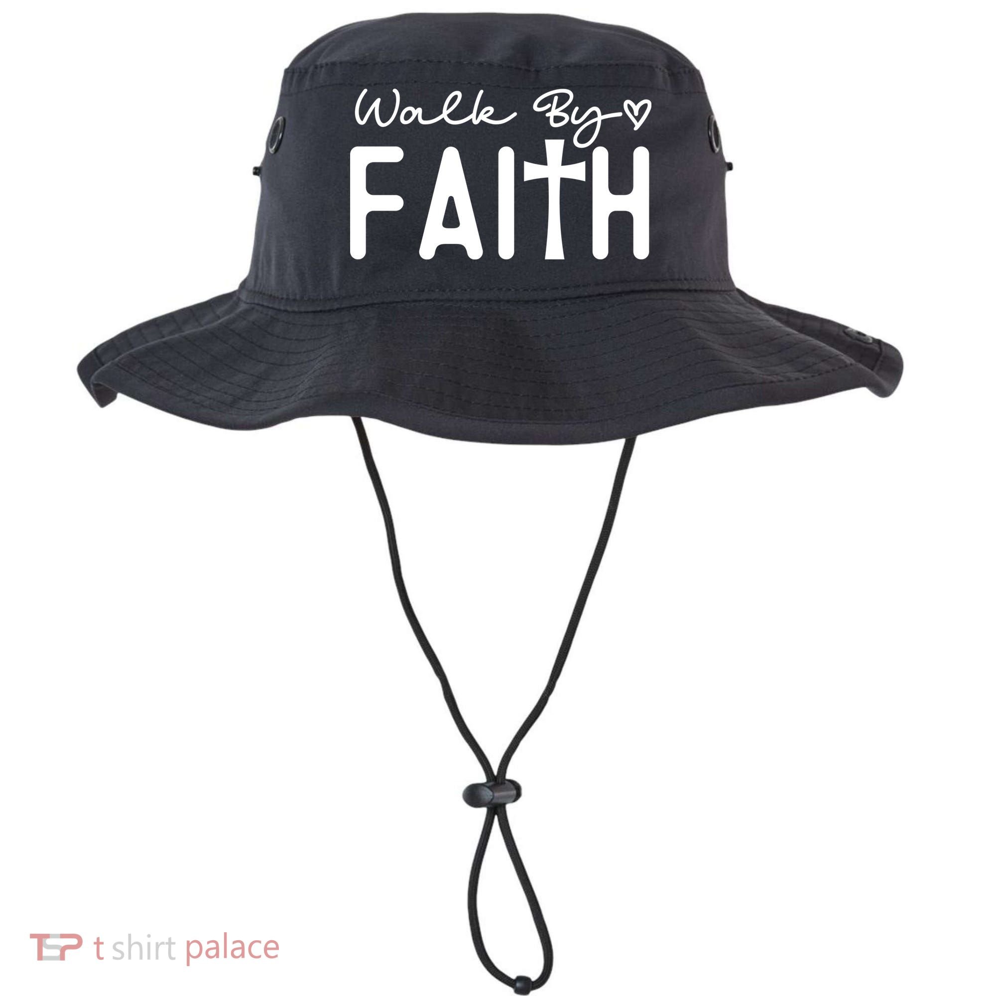 Walk By Faith , Faith T Bucket Hat