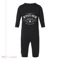 Witches Brew Funny 1692 Coffee Company Black Magic Co Infant Fleece One Piece thumb 0