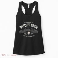 Witches Brew Funny 1692 Coffee Company Black Magic Co Women's Tank Top thumb 0