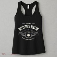 Witches Brew Funny 1692 Coffee Company Black Magic Co Women's Tank Top thumb 3