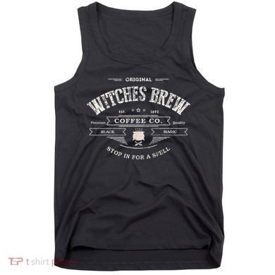 Witches Brew Funny 1692 Coffee Company Black Magic Co Tank Top