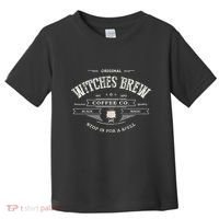 Witches Brew Funny 1692 Coffee Company Black Magic Co Toddler T-Shirt thumb 0