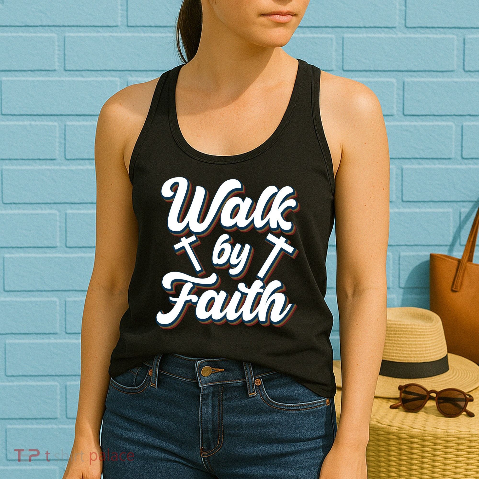 Walk By Faith T Women's Tank Top
