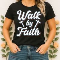 Walk By Faith T Women's T-Shirt thumb 2