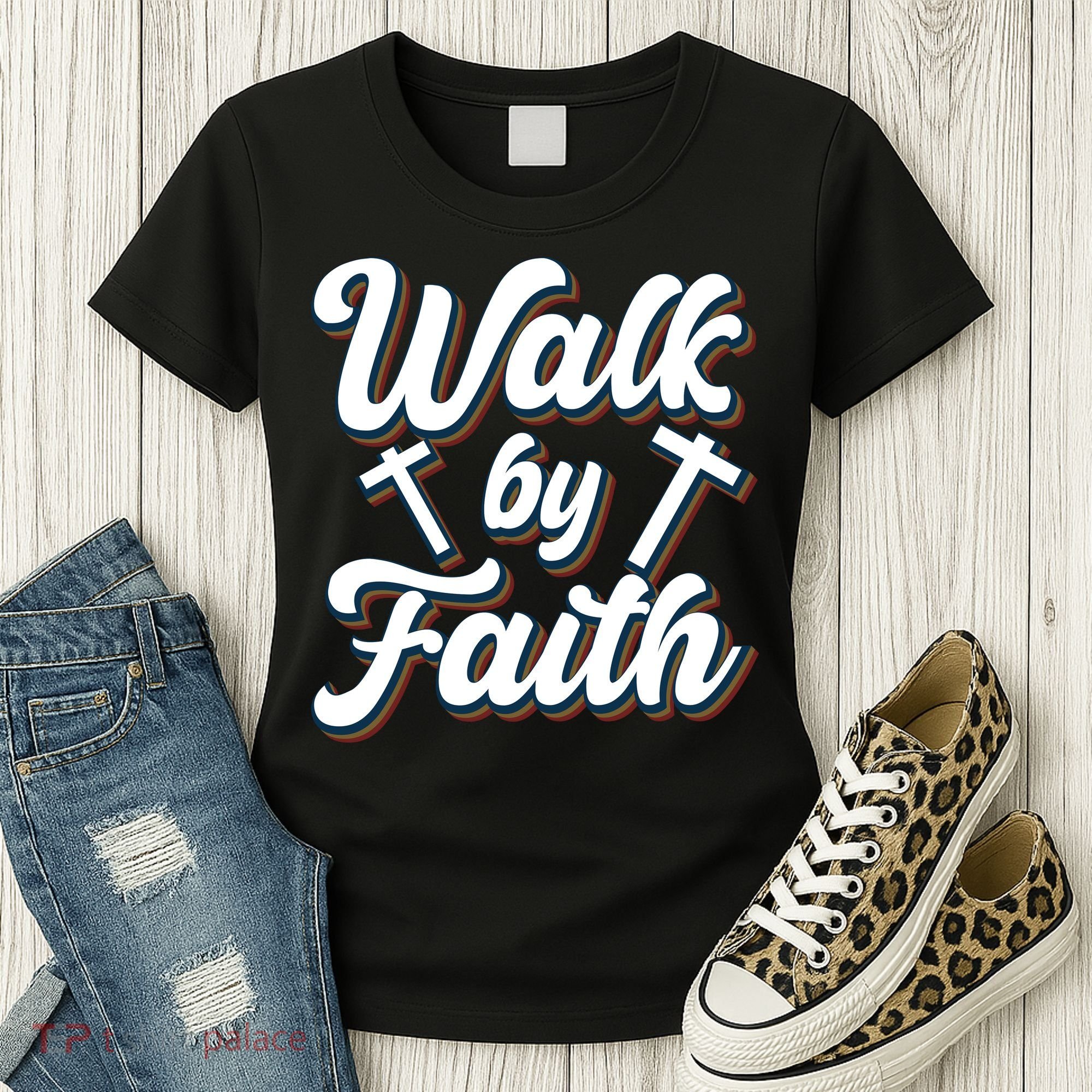 Walk By Faith T Women's T-Shirt