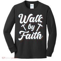 Walk By Faith T Kids Long Sleeve Shirt thumb 0