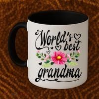 World's Best Grandma Mother's Day Gift Coffee Mug thumb 2