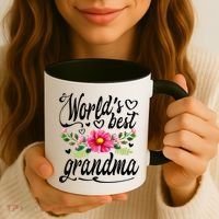 World's Best Grandma Mother's Day Gift Coffee Mug thumb 3