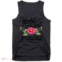 World's Best Grandma Mother's Day Gift Tank Top thumb 0