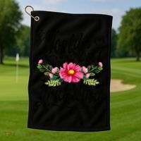 World's Best Grandma Mother's Day Gift Golf Towel thumb 1