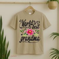 World's Best Grandma Mother's Day Gift T-Shirt thumb 2