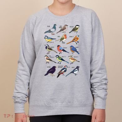 Wildlife Birds Gift For Bird Watching Birder Women's Sweatshirt
