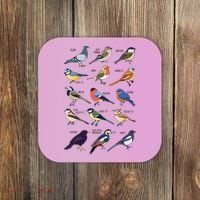 Wildlife Birds Gift For Bird Watching Birder Coaster thumb 0