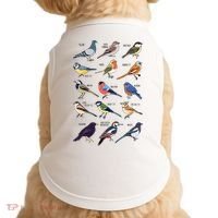 Wildlife Birds Gift For Bird Watching Birder Doggie Tank thumb 0