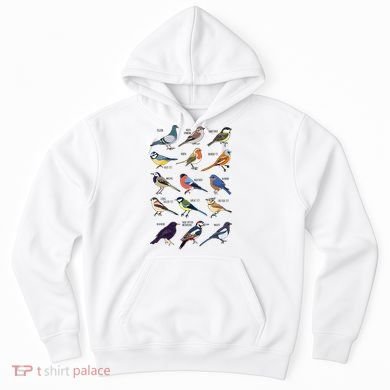 Wildlife Birds Gift For Bird Watching Birder Hoodie