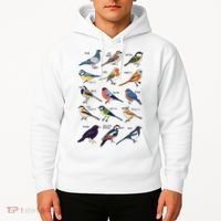 Wildlife Birds Gift For Bird Watching Birder Hoodie thumb 2