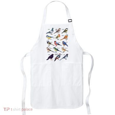 Wildlife Birds Gift For Bird Watching Birder Apron