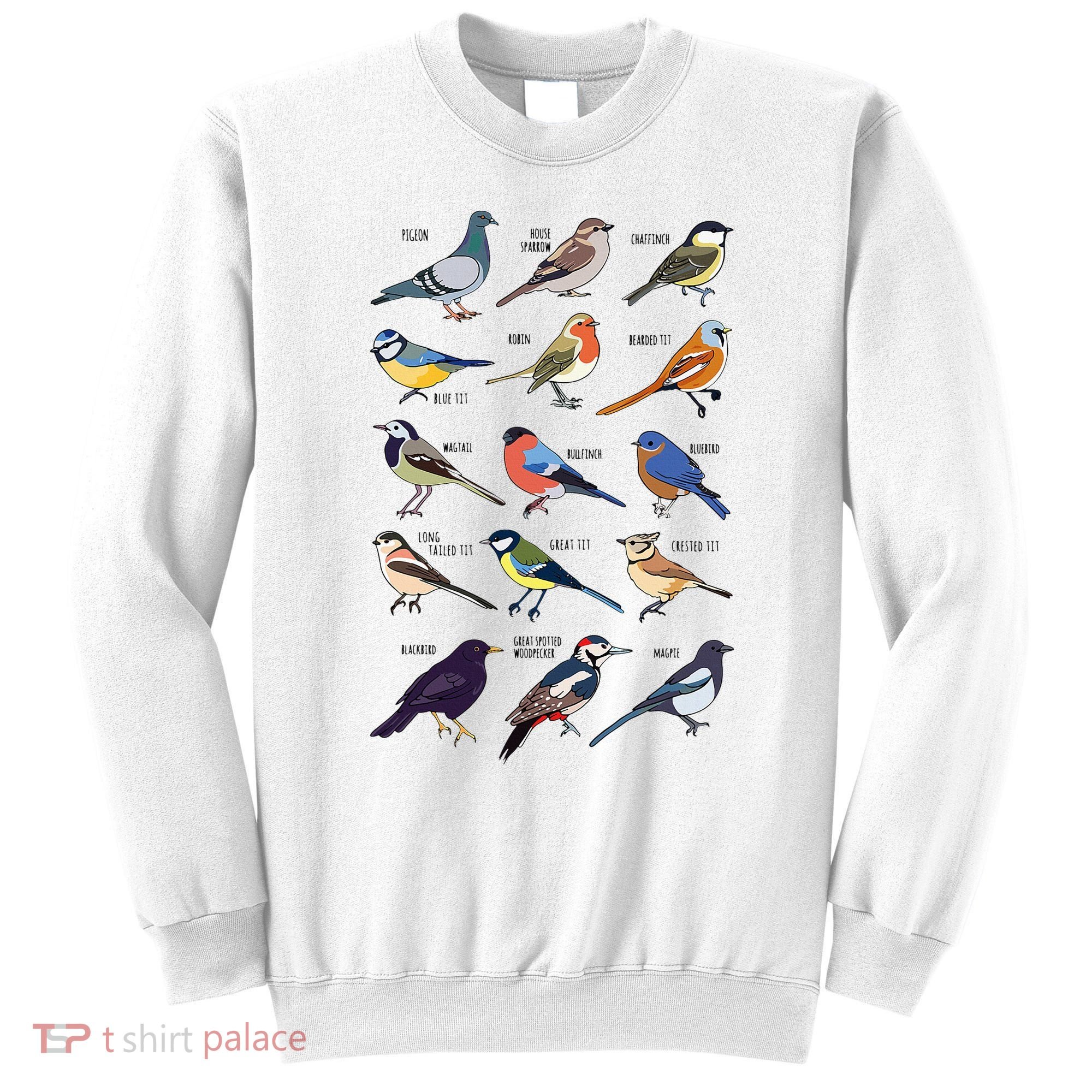 Wildlife Birds Gift For Bird Watching Birder Sweatshirt