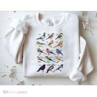 Wildlife Birds Gift For Bird Watching Birder Sweatshirt thumb 2