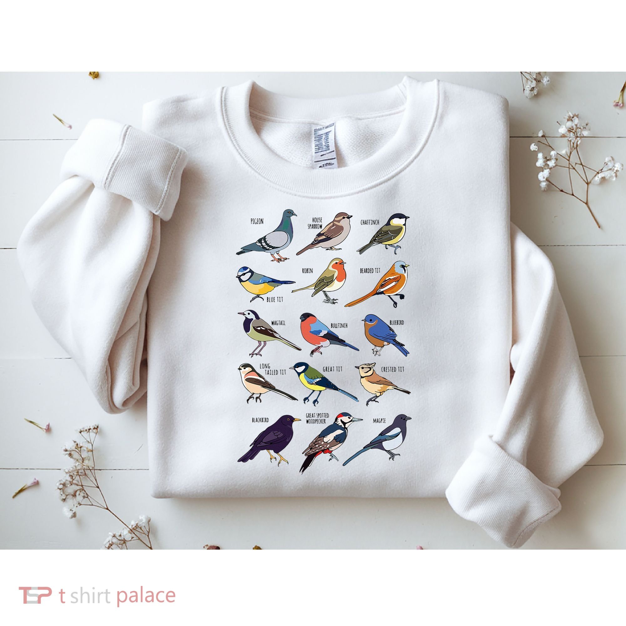 Wildlife Birds Gift For Bird Watching Birder Sweatshirt
