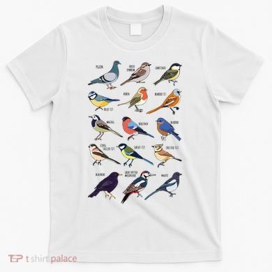 Wildlife Birds Gift For Bird Watching Birder T-Shirt