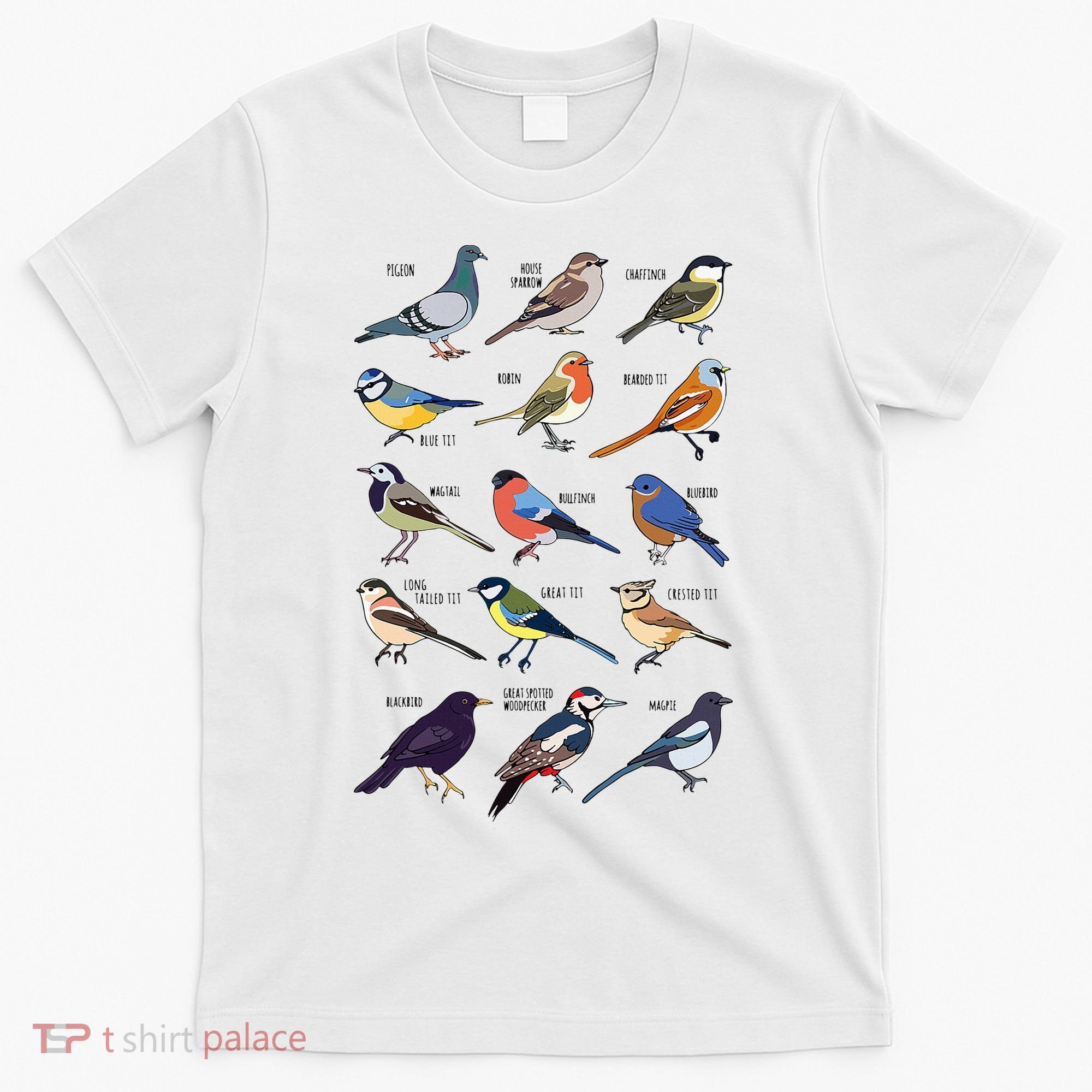 Wildlife Birds Gift For Bird Watching Birder T-Shirt