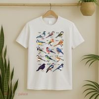 Wildlife Birds Gift For Bird Watching Birder T-Shirt thumb 2