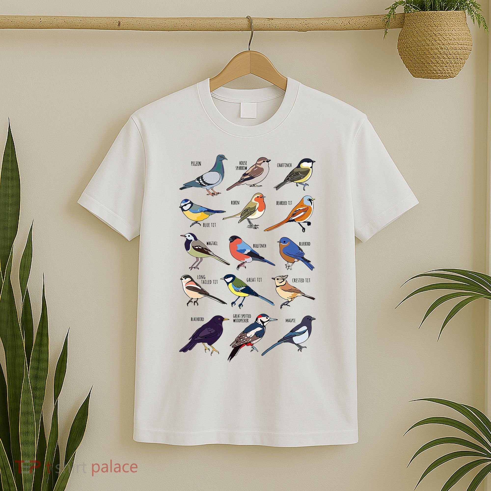 Wildlife Birds Gift For Bird Watching Birder T-Shirt