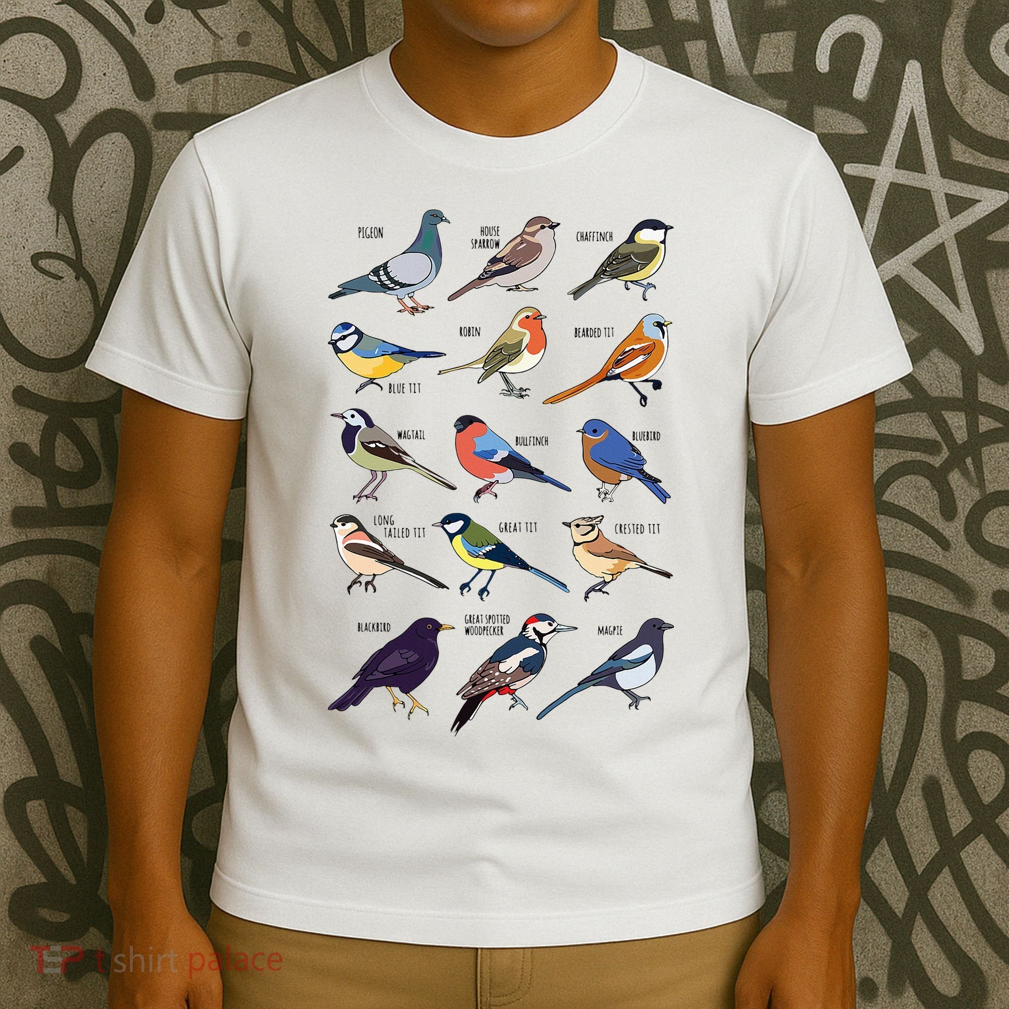 Wildlife Birds Gift For Bird Watching Birder T-Shirt