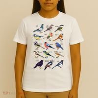 Wildlife Birds Gift For Bird Watching Birder T-Shirt thumb 4