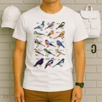 Wildlife Birds Gift For Bird Watching Birder T-Shirt thumb 6