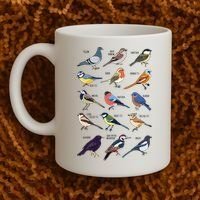 Wildlife Birds Gift For Bird Watching Birder Coffee Mug thumb 2
