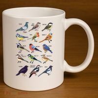 Wildlife Birds Gift For Bird Watching Birder 11oz C Handle Ceramic Mug thumb 3