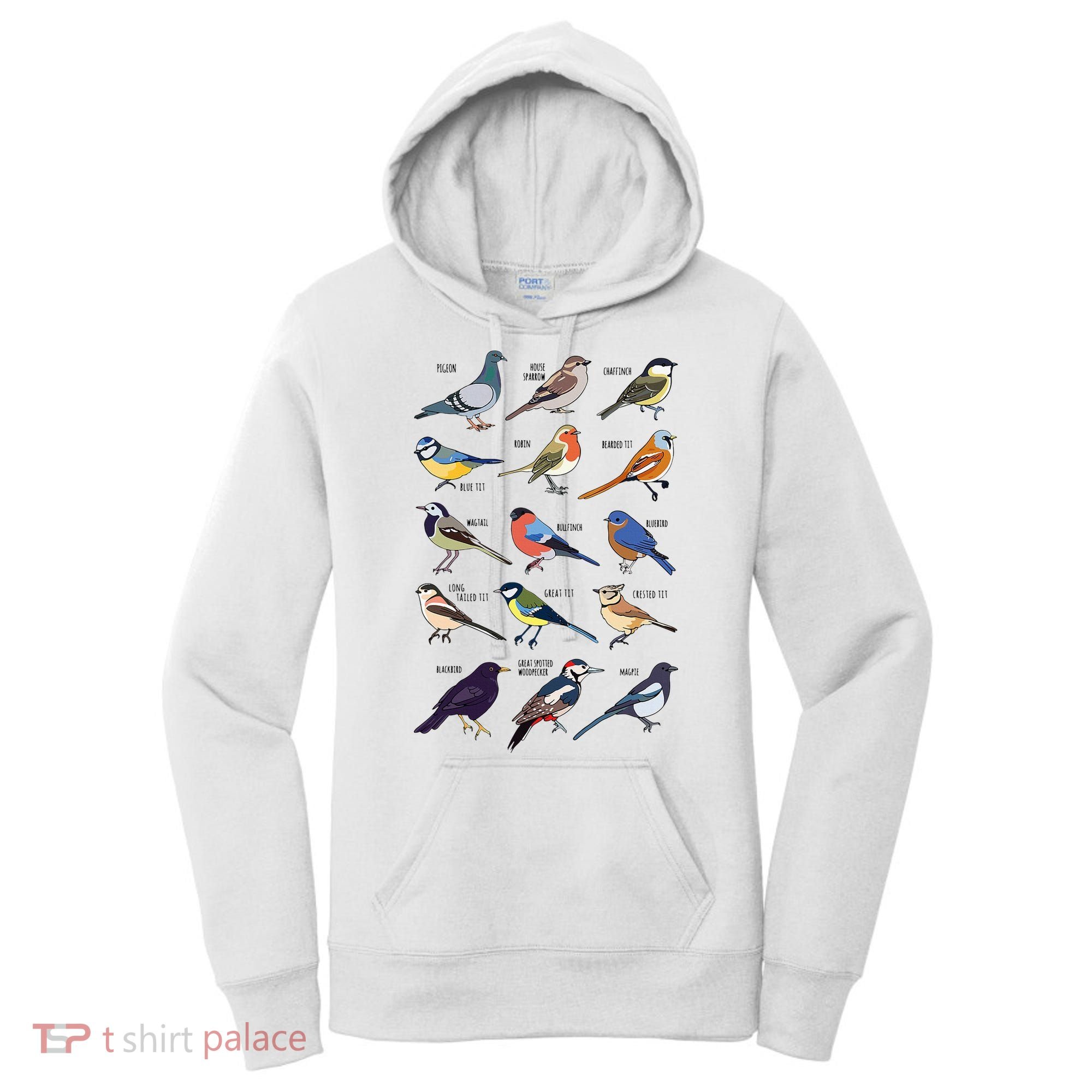 Wildlife Birds Gift For Bird Watching Birder Women's Hoodie