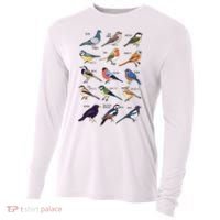 Wildlife Birds Gift For Bird Watching Birder Cooling Performance Long Sleeve Crew thumb 0