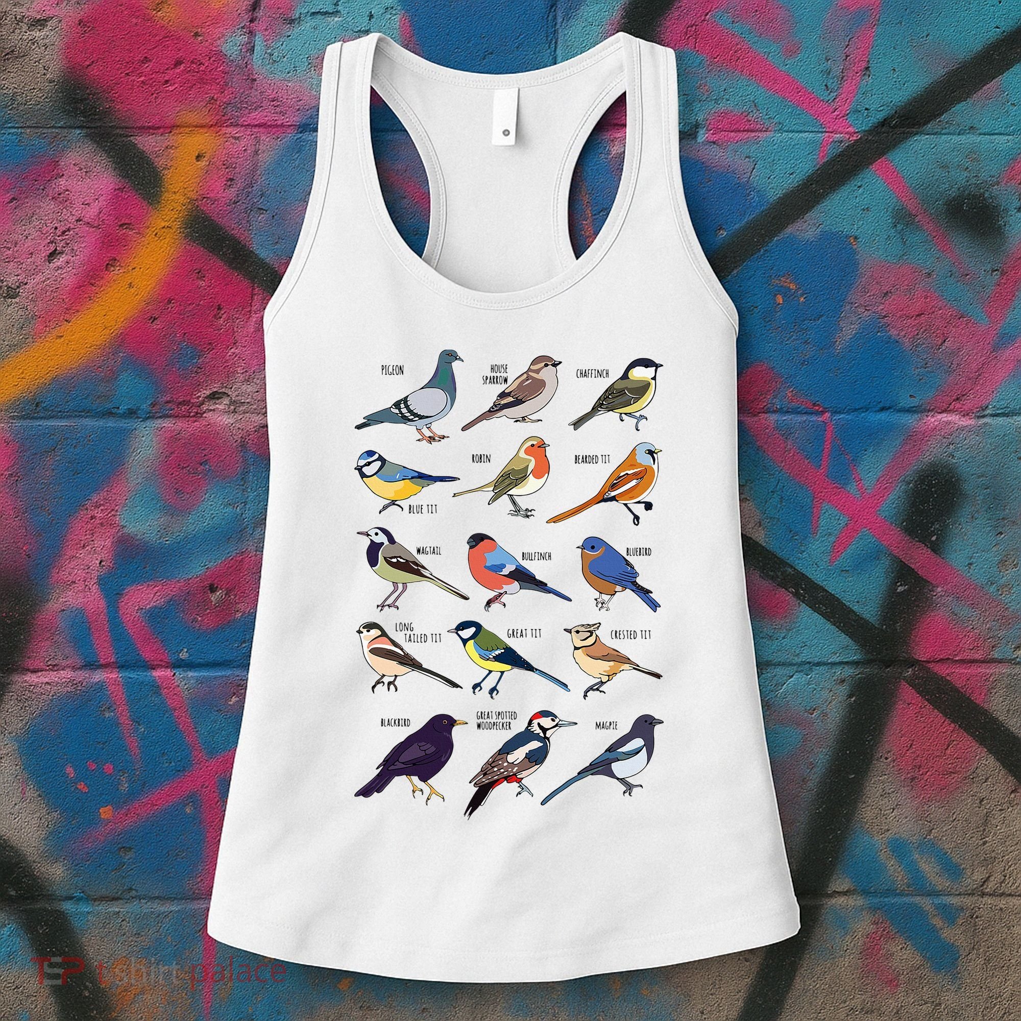 Wildlife Birds Gift For Bird Watching Birder Women's Tank Top