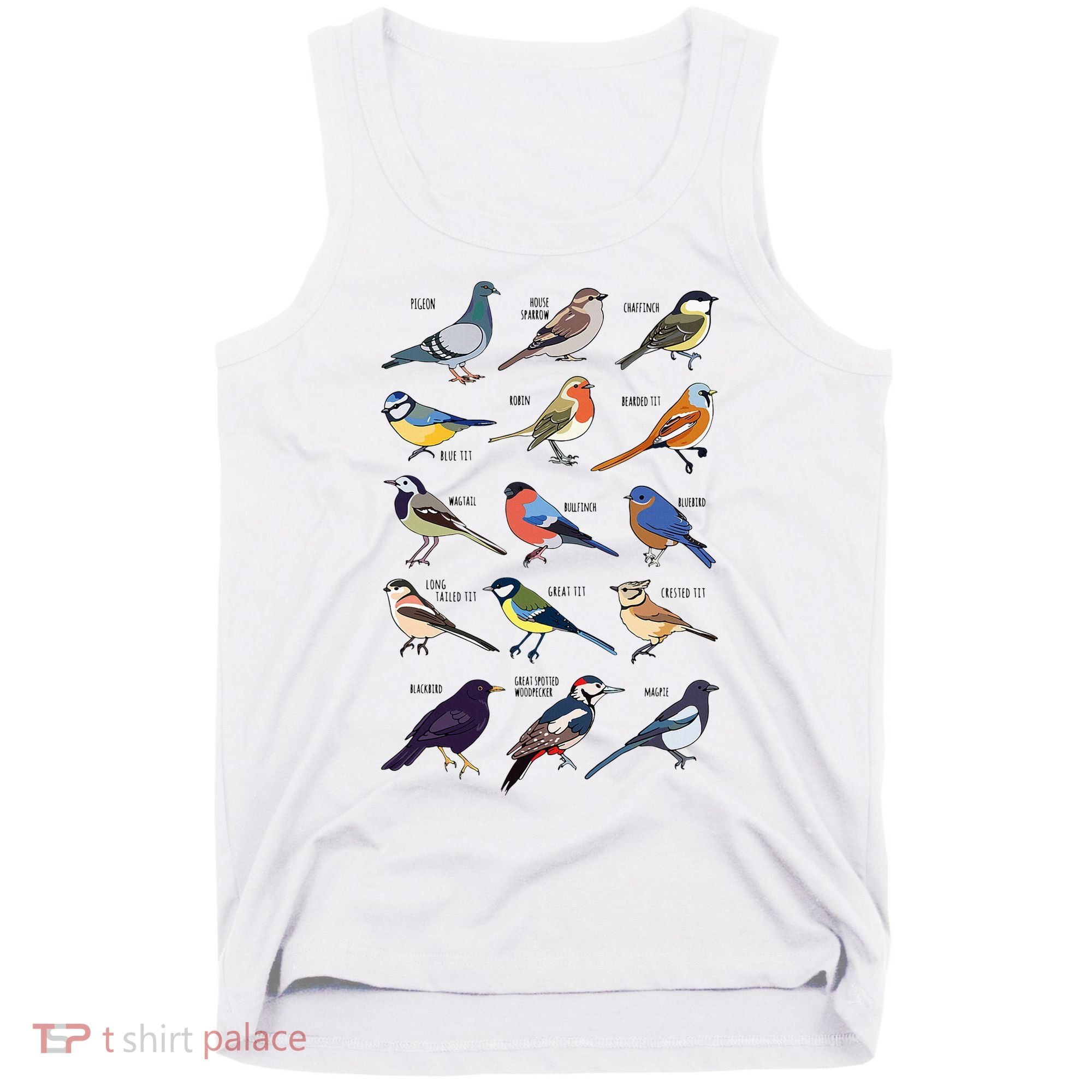 Wildlife Birds Gift For Bird Watching Birder Tank Top