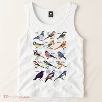 Wildlife Birds Gift For Bird Watching Birder Tank Top thumb 2