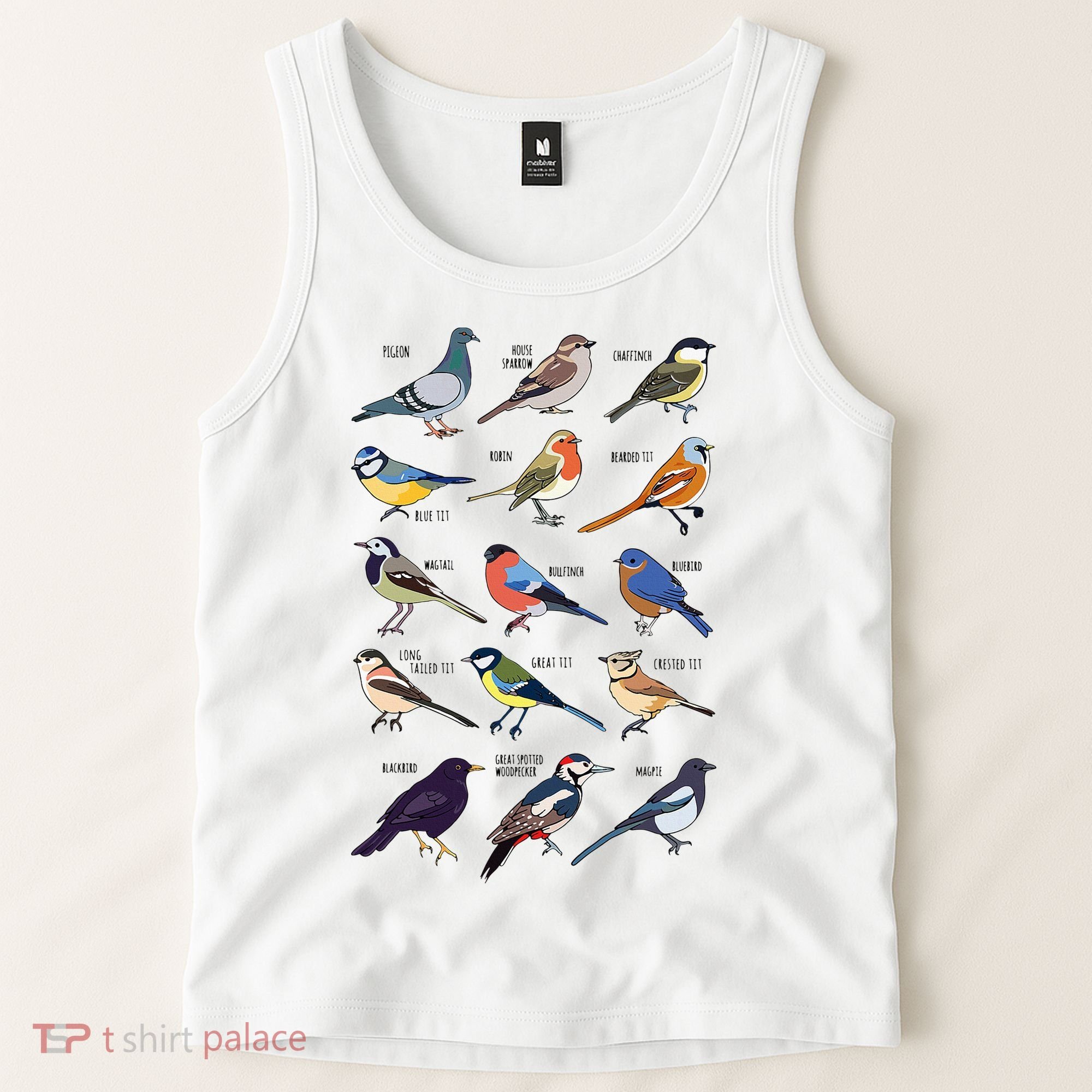 Wildlife Birds Gift For Bird Watching Birder Tank Top