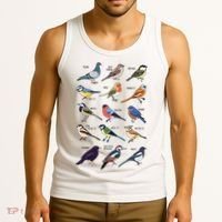 Wildlife Birds Gift For Bird Watching Birder Tank Top thumb 3